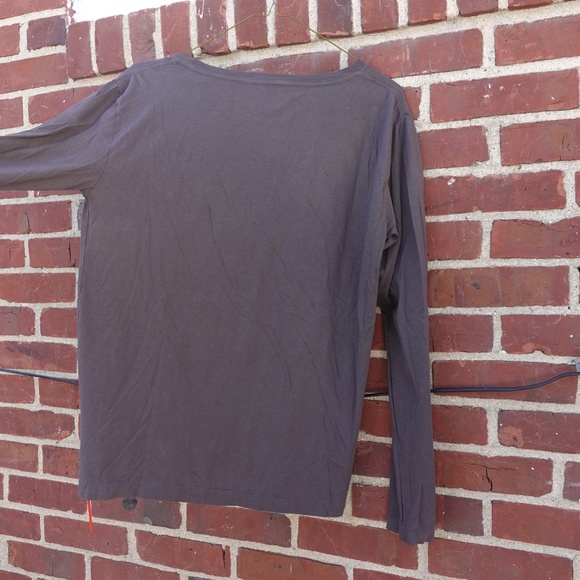 John Elliot Long Sleeve Tee Shirt Size Small -Dark Grey - Picture 5 of 6